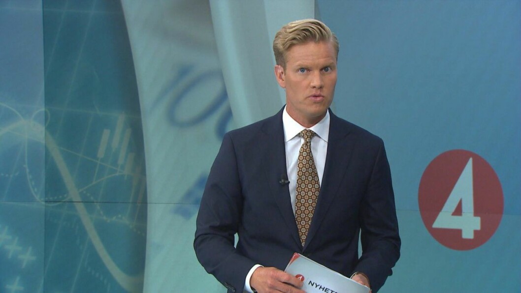 Martin Järborg i TV4. Martin Järborg i TV4.