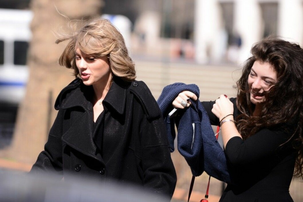 Taylor och Lorde är bra kompisar. Foto: All Over Press Taylor och Lorde är bra kompisar. Foto: All Over Press