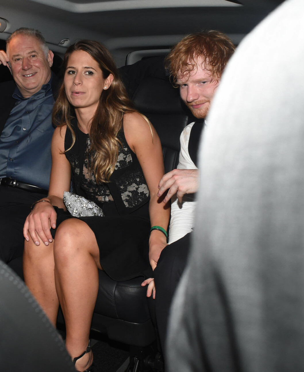 Ed Sheeran leaves the afterparty for his new movie with his girlfriend Cherry Seaborn in London Pictured: Ed Sheeran,Cherry Seaborn Ref: SPL1157965 221015 Picture by: Splash News Splash News and Pictures Los Angeles:310-821-2666 New York: 212-619-2666 London: 870-934-2666 photodesk@splashnews.com 