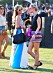 Paris Hilton and Nicky Hilton are all smiles while out and about at Coachella in Indio, CA
