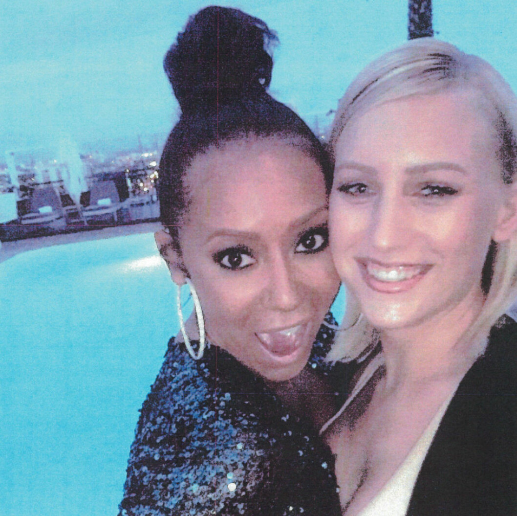 Innan allting skar sig mellan Mel B och Lorraine Gilles..