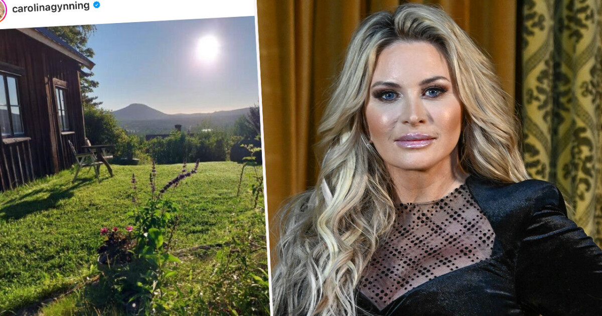 Carolina Gynning Visar Upp Nya Husk pet I J rvs H nt carolina-gynning-visar-upp-nya-husk-pet-i-j-rvs-h-nt
