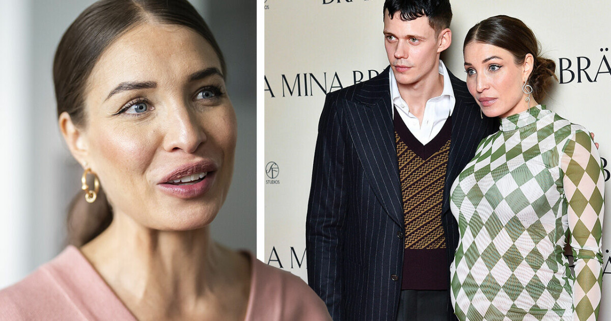 Alida Morbergs bebislycka efter graviditeten med Bill | Hänt