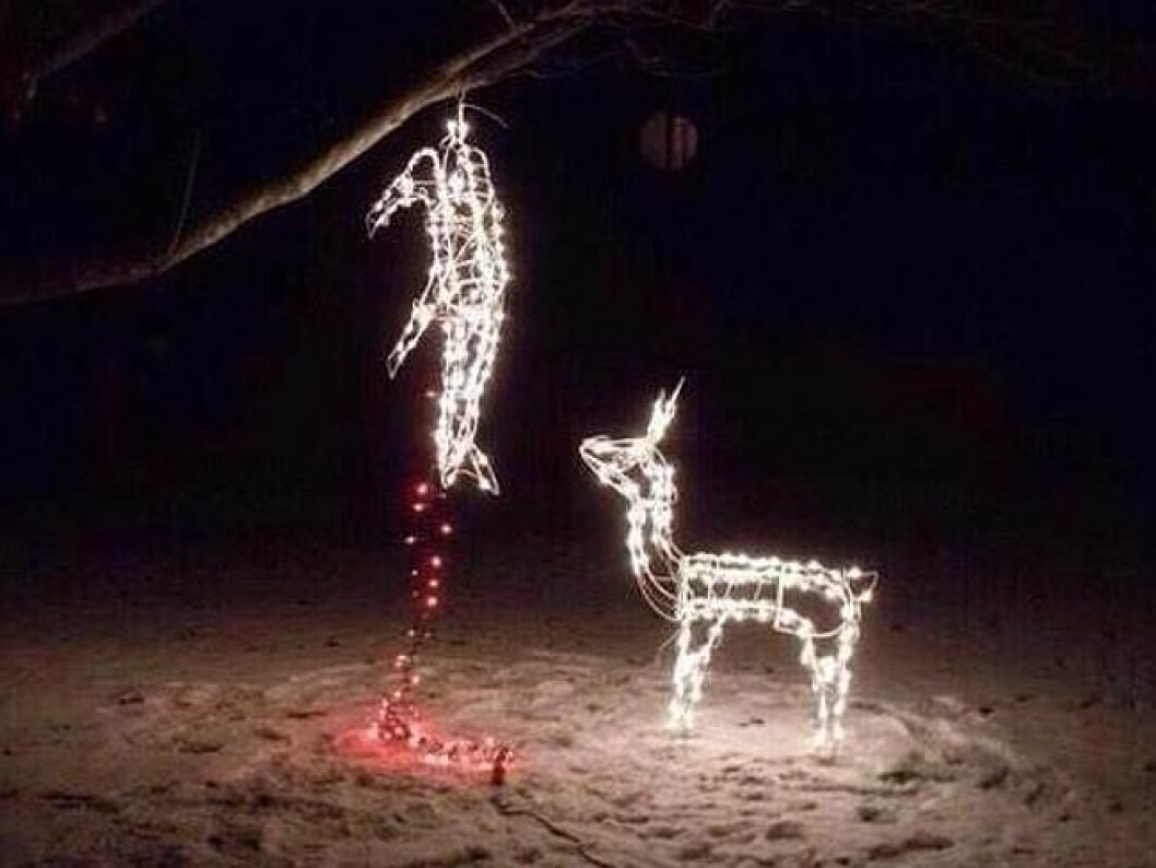 Källa: <a href="http://www.heraldsun.com.au/news/christmas-decoration-fails-weird-and-extreme-yuletide-adornments/story-fni0fiyv-1227145925275?nk=facb25e3ee2c69ef0fb088082f129e9e" target="_blank" rel="noopener">Heraldsun</a> Källa: Heraldsun