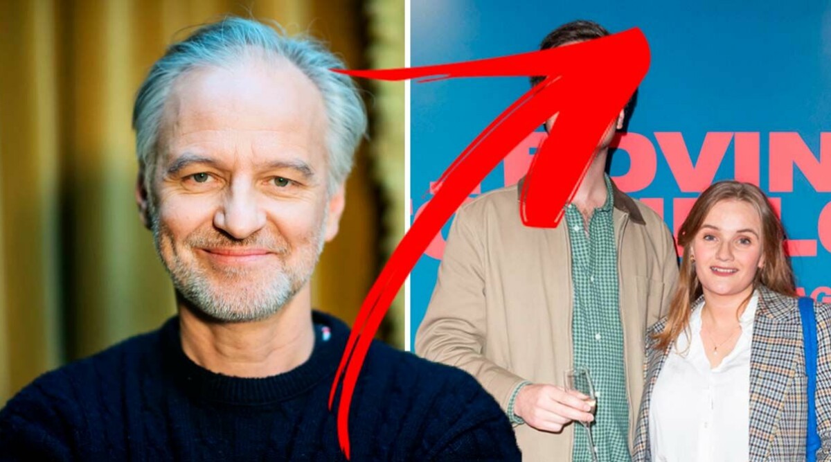Björn Kjellmans dotter Estrid fångad på bild med SVT-profilen