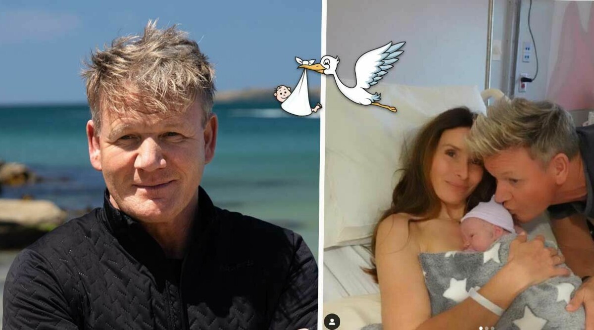 Gordon Ramsays, 57, bebislycka – har blivit pappa för sjätte gången