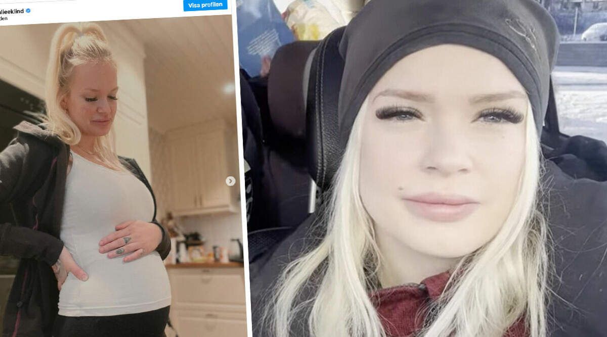 Unga mammor-Natalie Eklinds visar upp gravidlyckan – efter missfallet