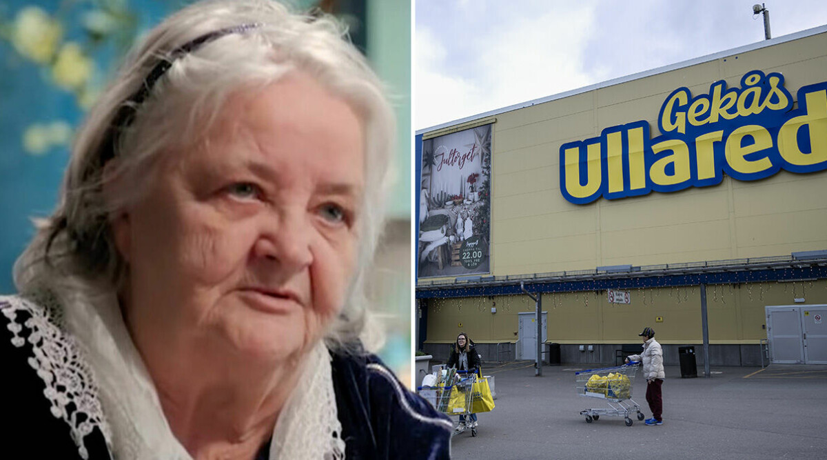 Ullared-Maritta om ekonomiska krisen – kan inte köpa julklappar till barnbarnen