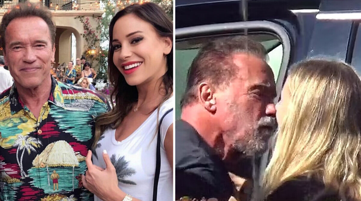 Är Arnold Schwarzenegger otrogen med 35 år yngre ungerska?