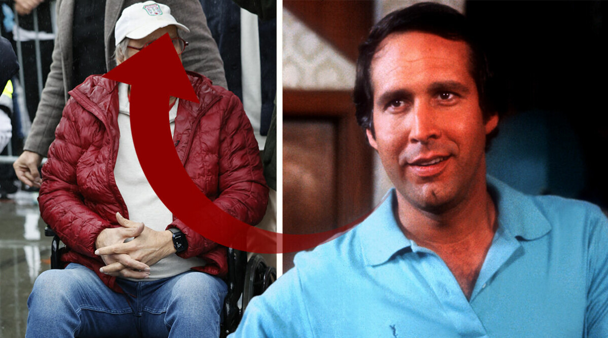 Chevy Chase, 80, i rullstol efter kollapsen – tunga sjukdomsbeskedet