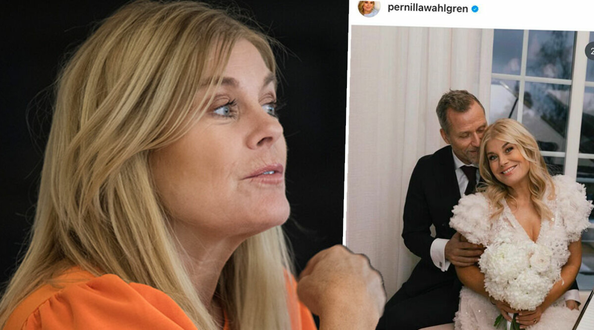 Pernilla Wahlgren och Christians smekmånad – därför blir det ingen