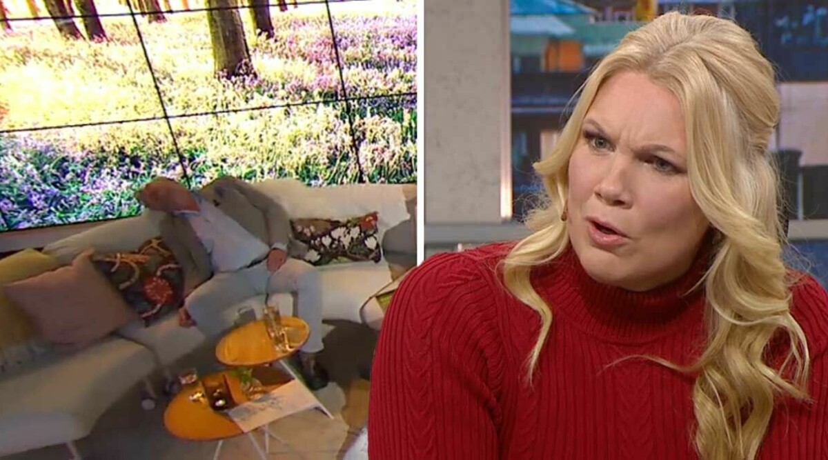 Här somnar gästen i sändning – Anna Brolin om händelsen: ”Du passade på?”