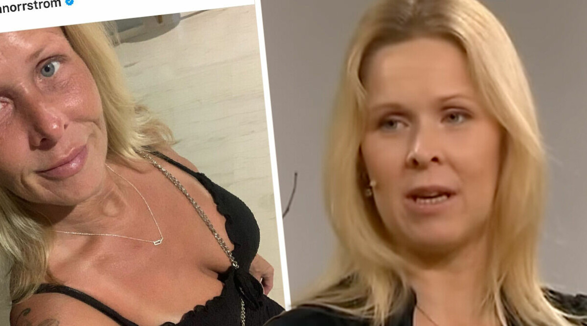 Mirka Norrström ändrar sitt utseende – bilderna visar