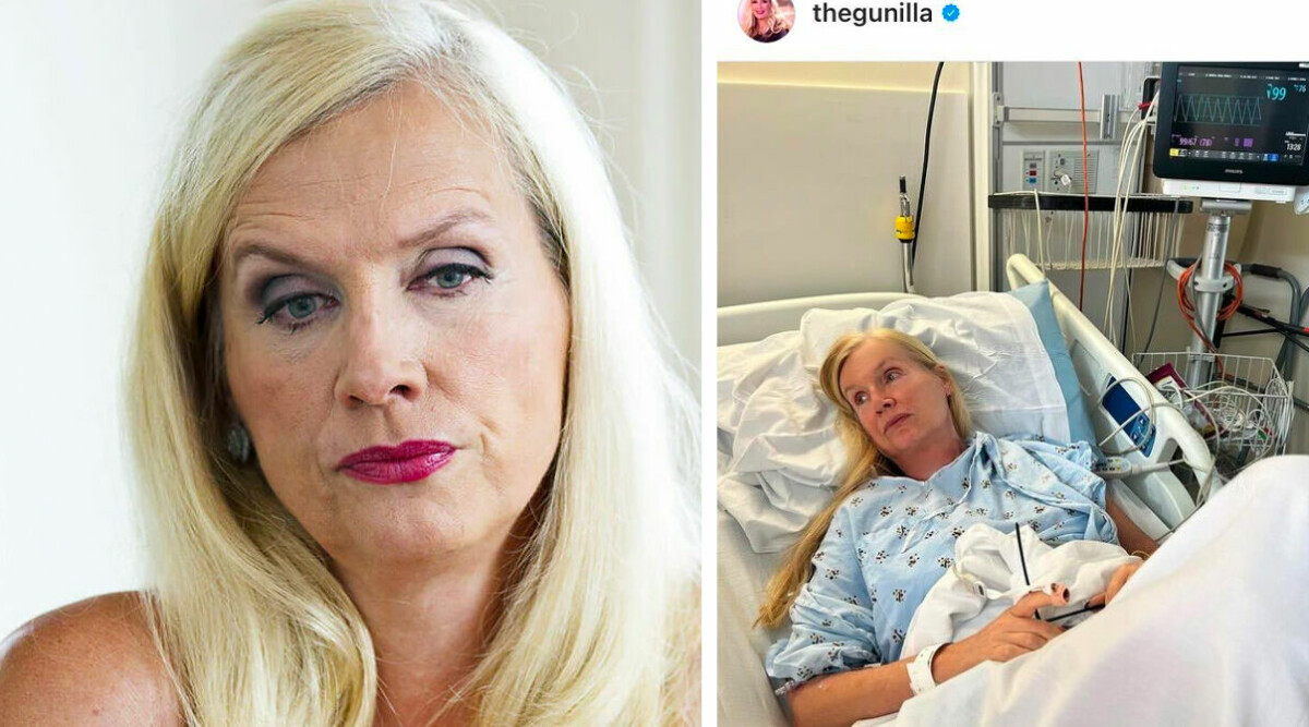 Gunilla Persson akut till sjukhus – bara veckor innan Mello