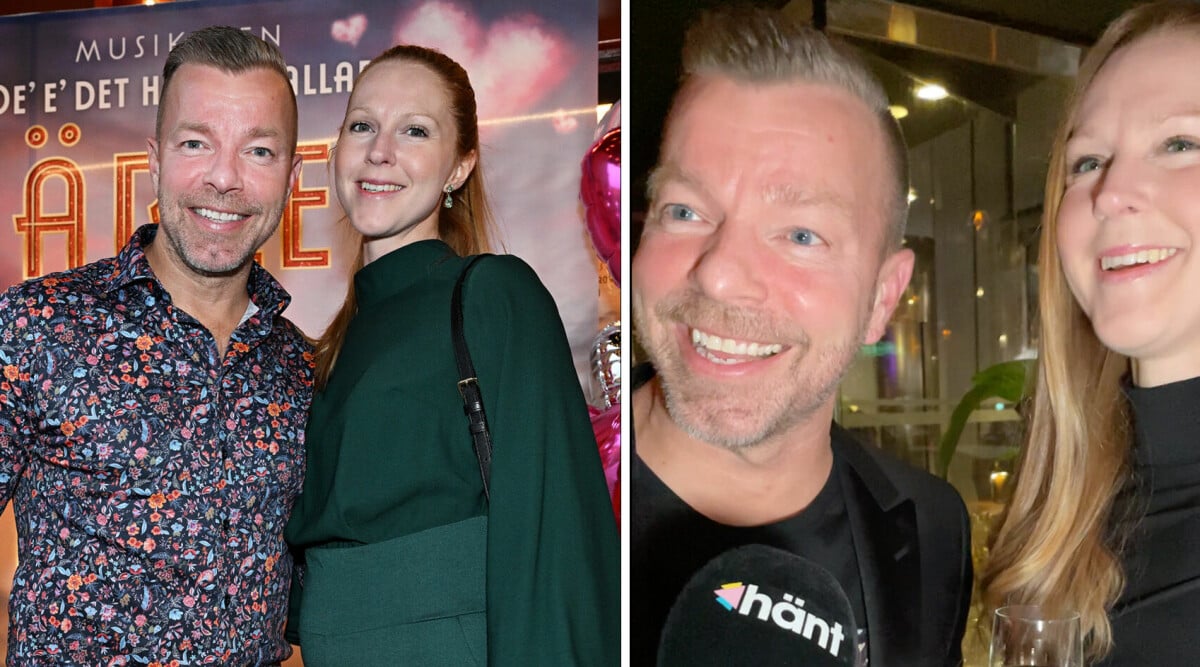 Casper Janebrinks lycka med Therese – avslöjar sonens första ord