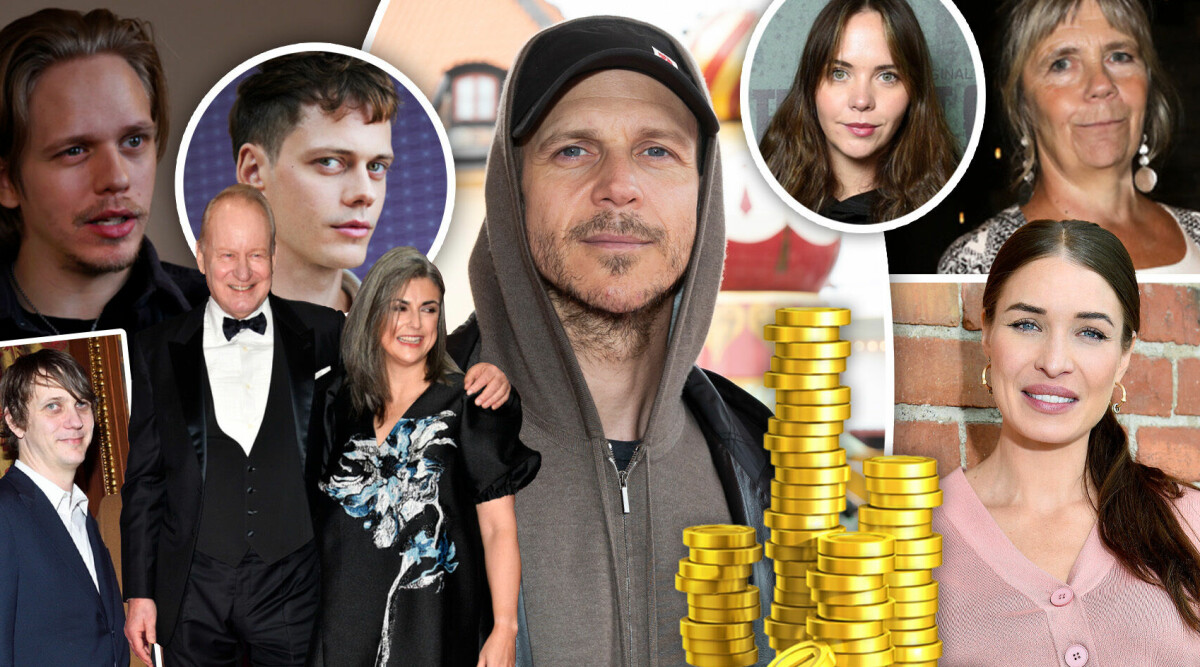 Så mycket tjänar familjen Skarsgård – han får 2 miljoner i månaden