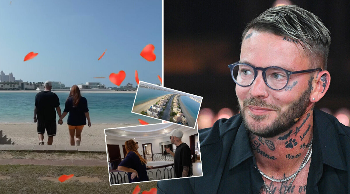 Jocke och Jonna visar upp boendet utomlands – svindlande prislappen