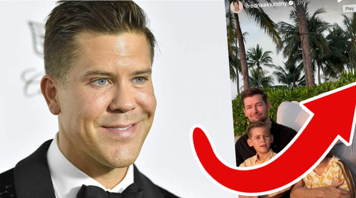 Här dyker Fredrik Eklund upp med en ny look – se utseendeförvandlingen