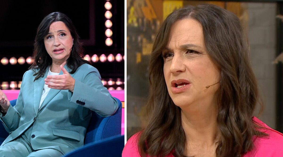 Därför har Petra Mede barnflicka till 1,5 åriga dottern: ”Jag har med mig nanny”