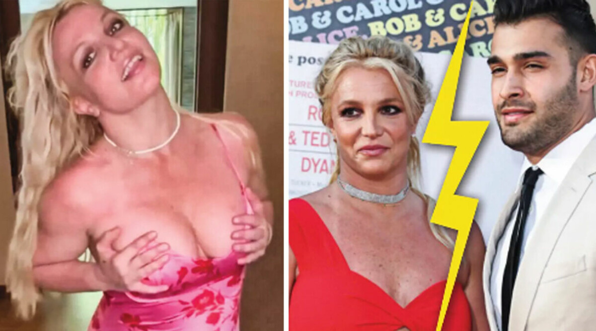 Britney Spears fördes ut halvnaken från hotell efter storbråk – stjärnan skadad