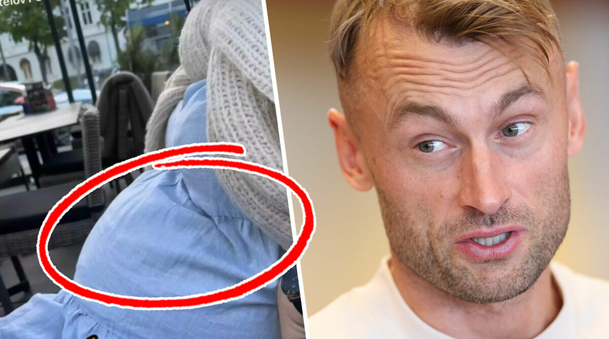 Petter Northug visar gravidlyckan – okända kvinnan väntar barn