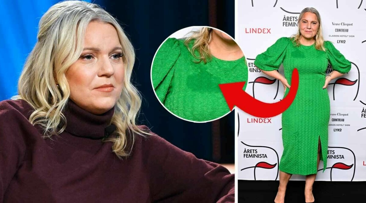 Carina Bergfeldts tabbe minuter före galan – sanningen efter omtalade bilderna