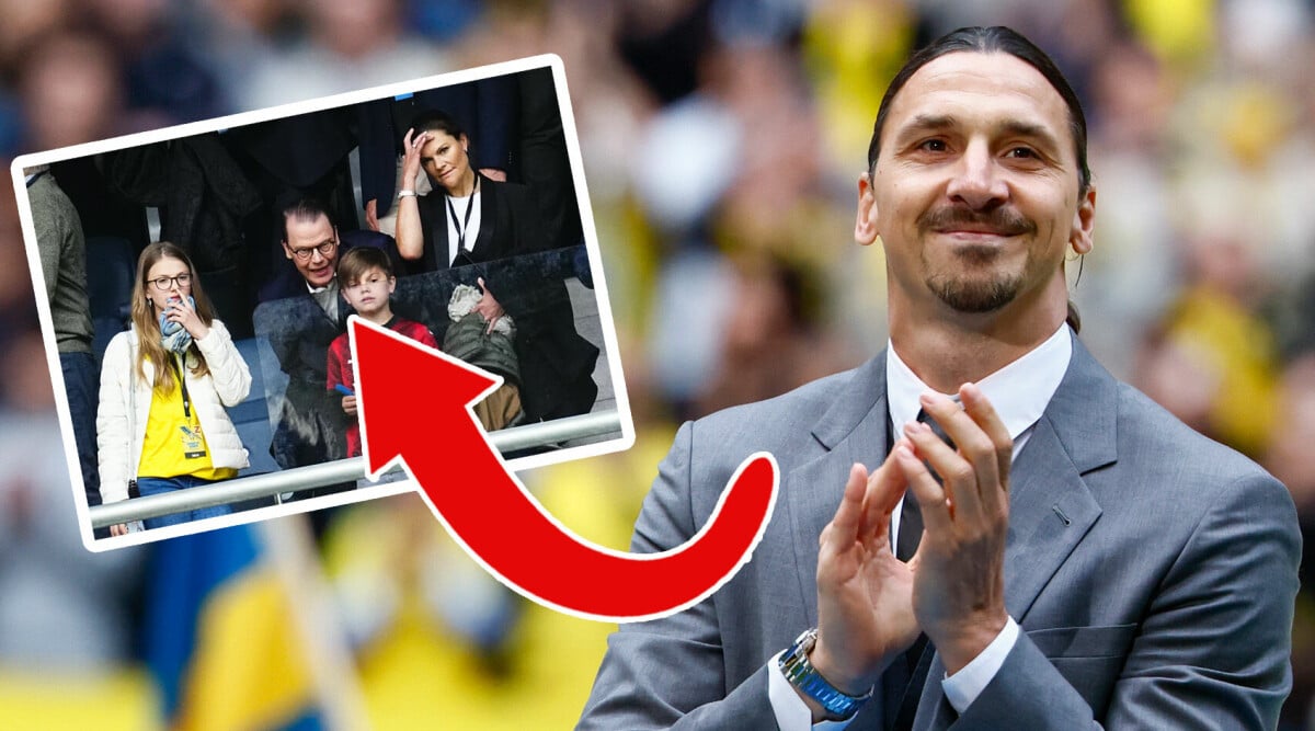 Nya bilderna på prins Oscar chockar alla – mitt under hyllningen till Zlatan