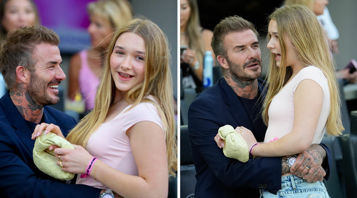 David Beckham anklagas för att vara för närgången sin dotter