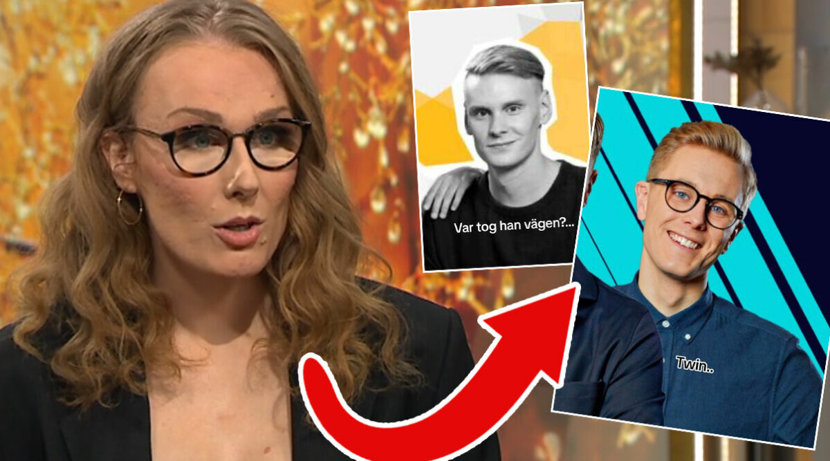 TV4-Filippa anklagas för att vara någon annan – nu svarar hon på ryktet