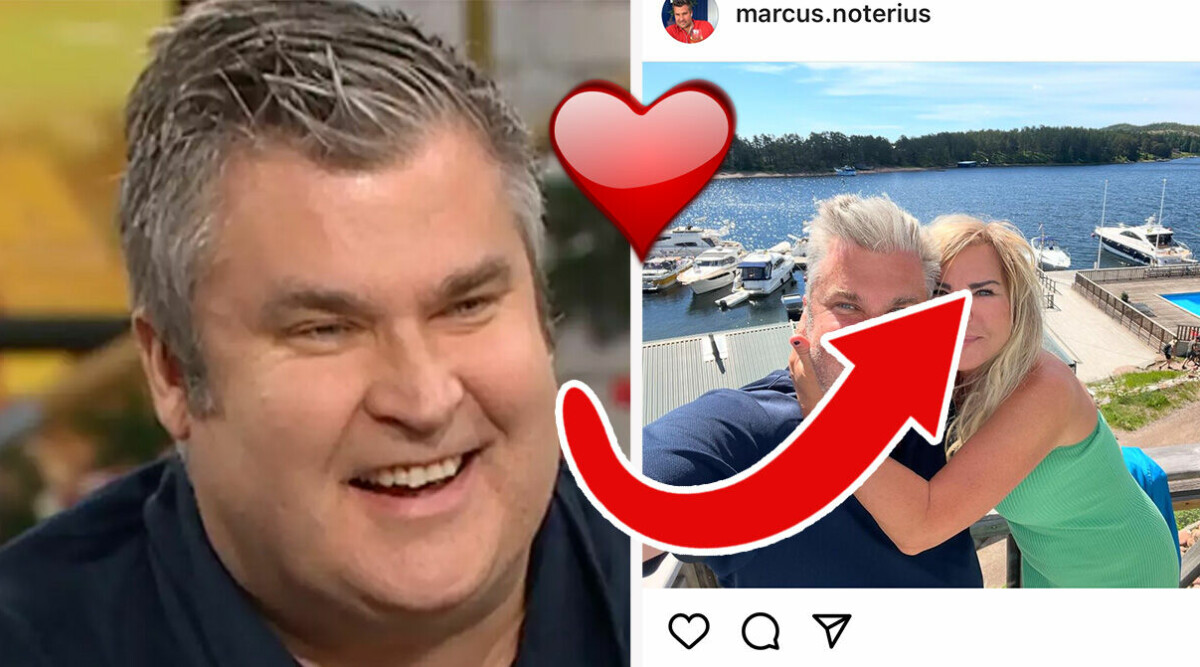 TV4:s Marcus Noterius visar upp nya flickvännen – därför höll han henne hemlig så länge