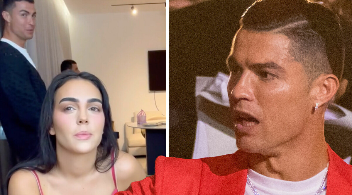 Här gör Christiano Ronaldo det respektlösa mot sin flickvän – spridda klippet