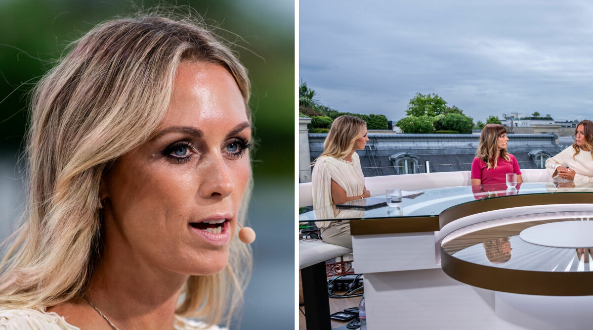 Karin Frick tvingas lämna OS-studion – dramatiken mitt under direktsändningen