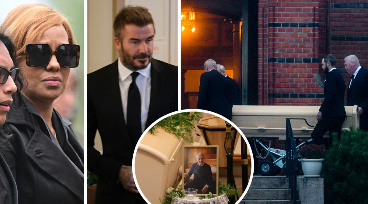 Här förs Sven-Göran ”Svennis” Eriksson till sista vilan – Beckham på plats på begravningen