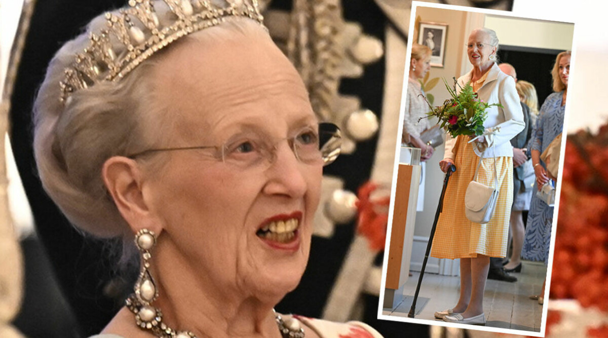 Drottning Margrethe akut inlagd på sjukhus efter olycka – föll handlöst