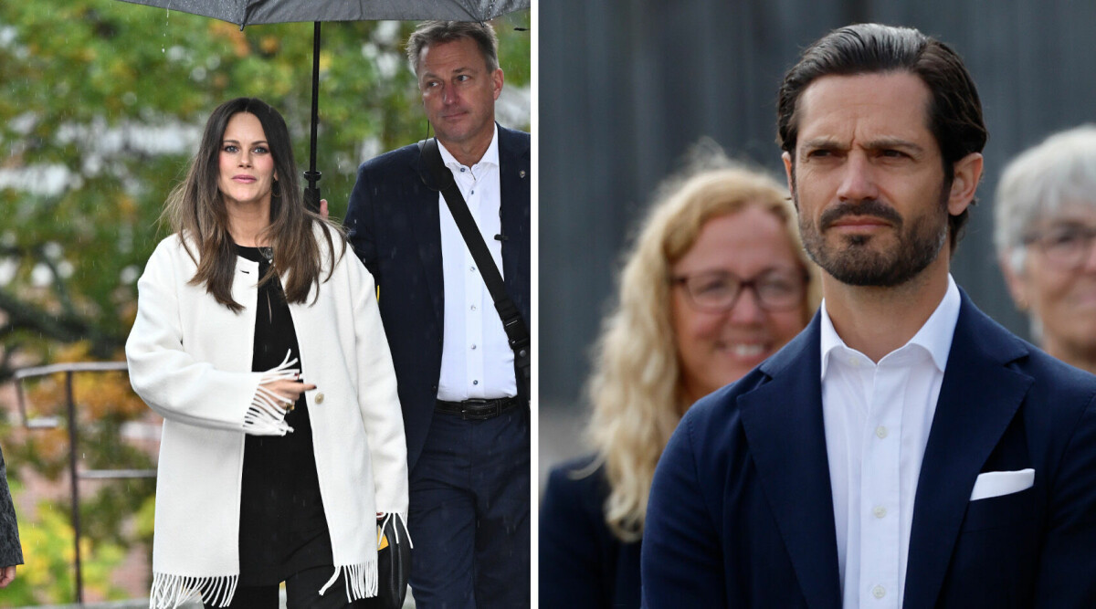 Gravida Sofia lämnad ensam – får klara sig utan Carl Philip