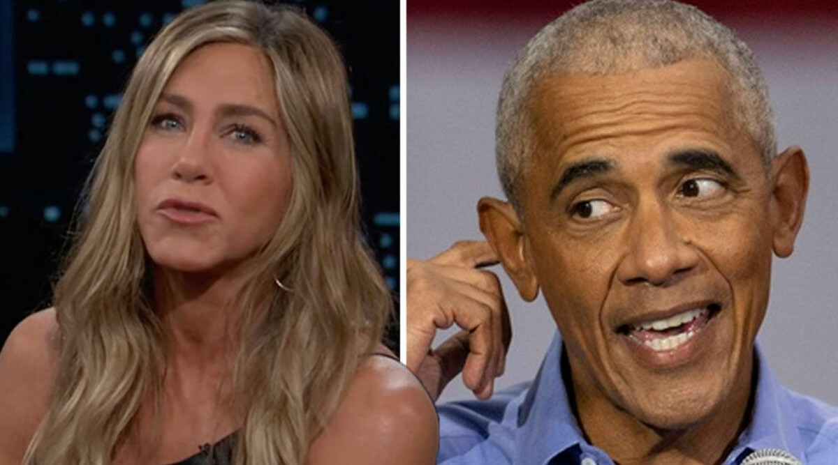 Jennifer Aniston i triangeldrama – avslöjar sanningen om kärleksryktet med Barack Obama