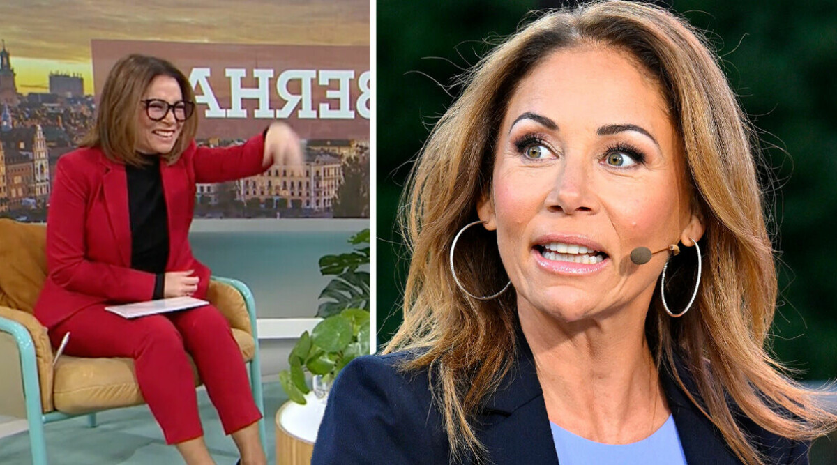 Tilde de Paula kissar på sig – skämmiga missen i TV4: ”Varför gör vi det här?”