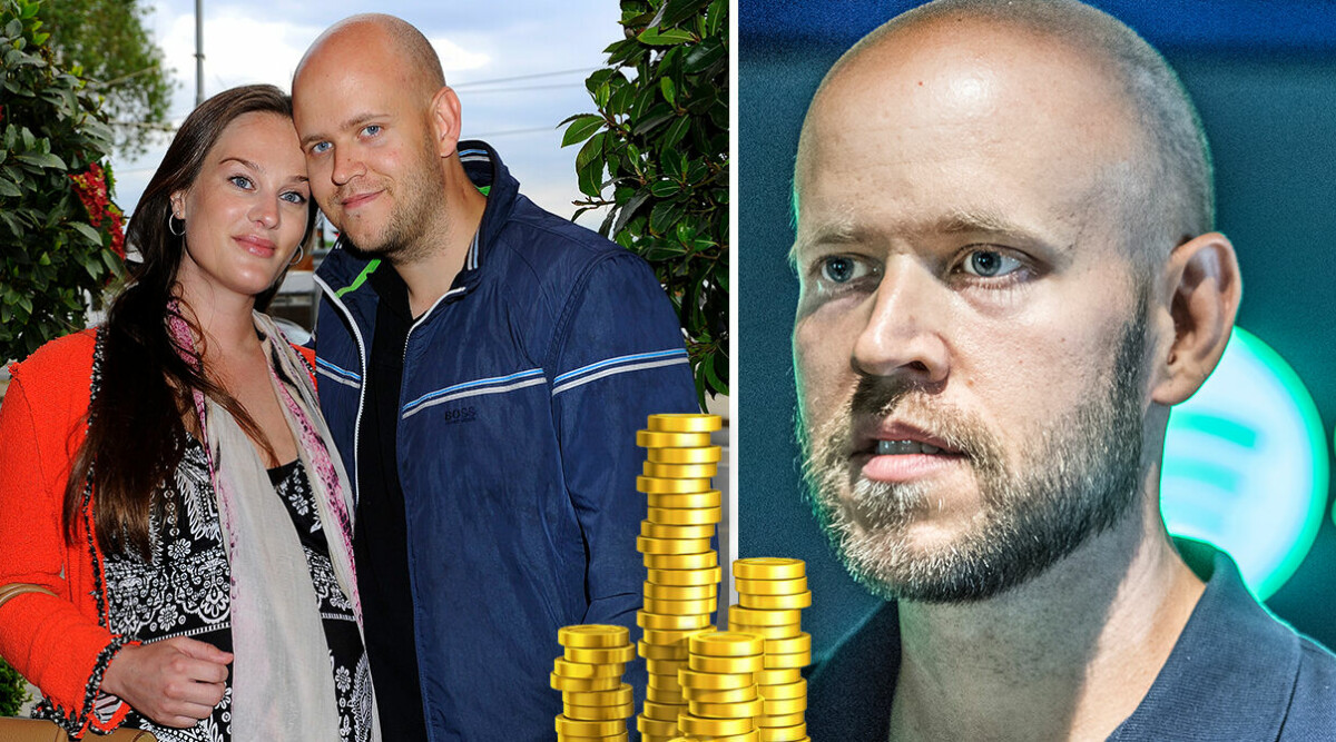 Spotify-Daniel Ek skänker bort förmögenheten – chockgåvan till hustrun Sofia