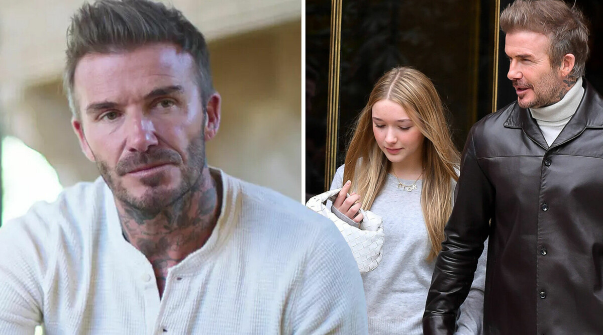 Folket äcklas efter nya bilderna på David Beckham och dottern: ”Läskigt”