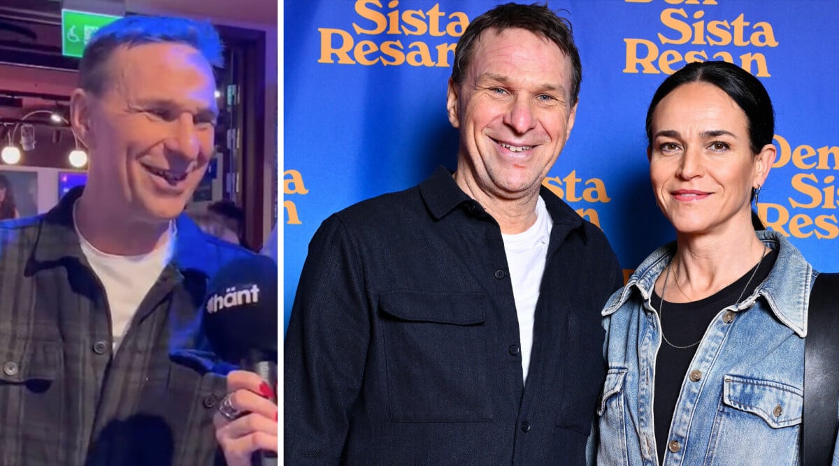 Anders Lundins otroliga lycka – nu berättar han om Kerstin: ”Jag är jättekär”