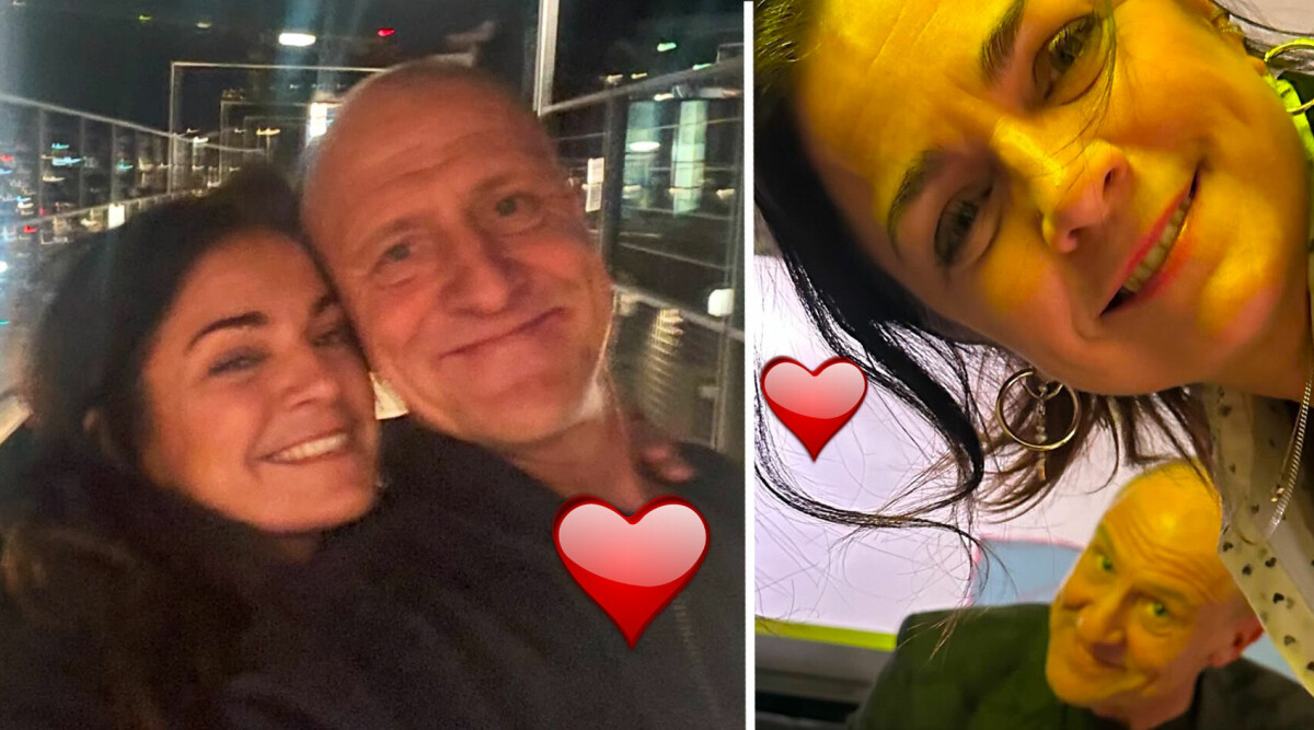 KÄRLEKSLYCKA! Pål Hollender och SVT-Ylva Hällen ett par – månader efter skilsmässan