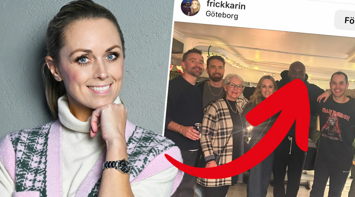 Karin Fricks lycka med kändismannen: ”Så härligt”