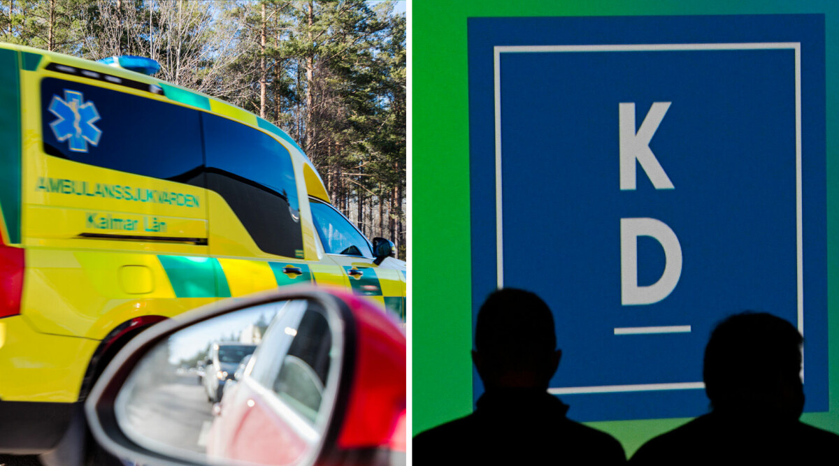 Svenska politiker i våldsam krasch – förlorade fem liter blod