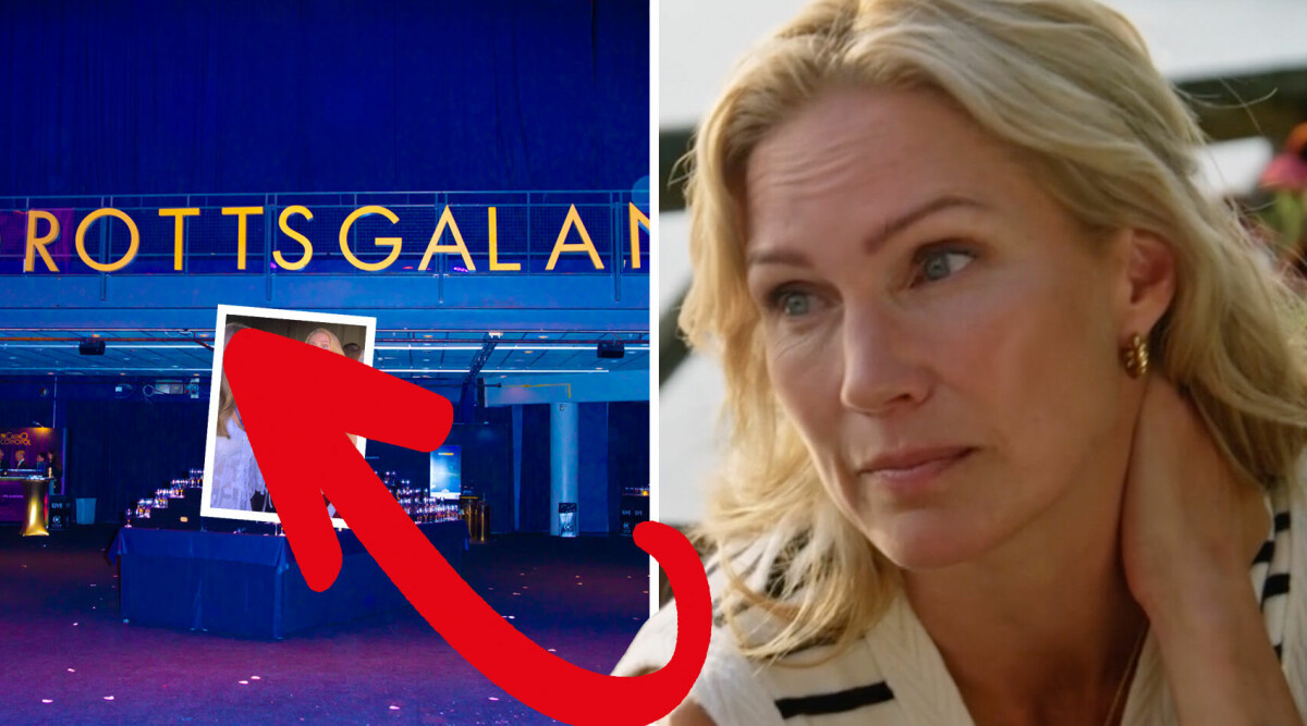 Jessica Almenäs skadad på Idrottsgalan – hemska olyckan