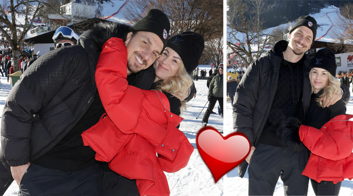 Nya kärleksbilderna: Zlatan och Helena Seger kan inte dölja lyckan