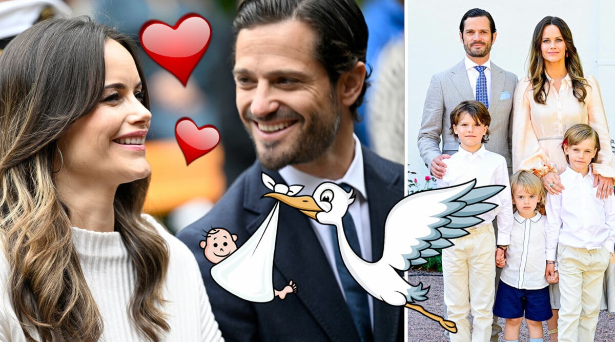 Prins Carl Philip och Sofia har fått sitt fjärde barn – avslöjar könet!