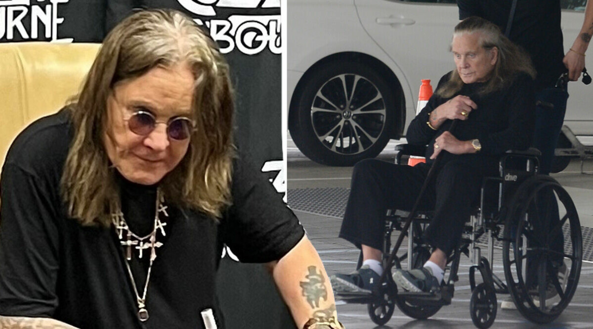 Dödssjuke Ozzy Osbourne kan inte gå längre – kroppen har lagt av