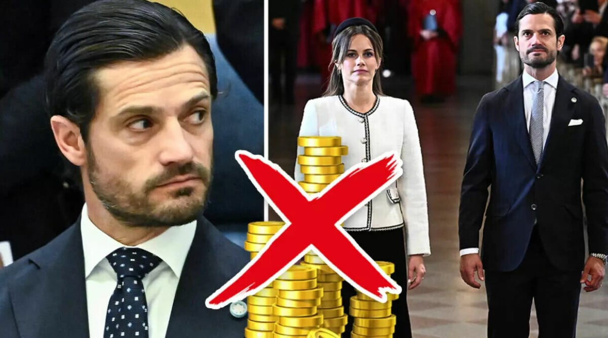 Kungens beslut: Carl Philip och Sofias dotter blir utan pengar