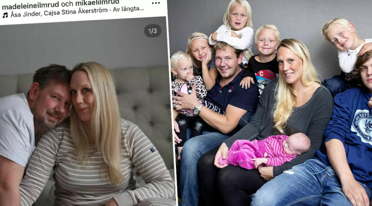 12-barnmamman Madeleine Illmruds enorma familjelycka – nu väller gratulationerna in