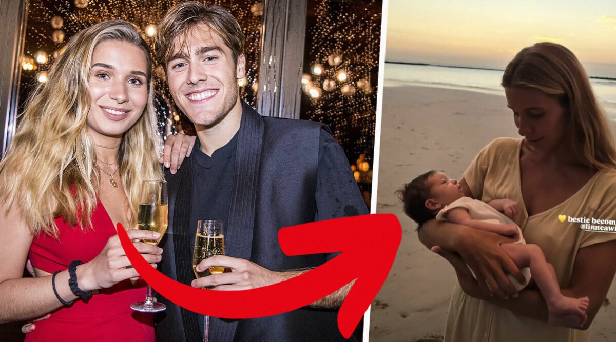 Linnea Widmark visar upp bebislyckan – livet efter uppbrottet från Benjamin Ingrosso